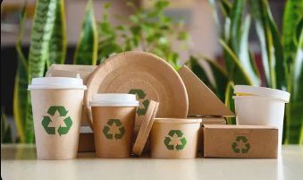 Eco-friendly packaging samples for online retail logistics